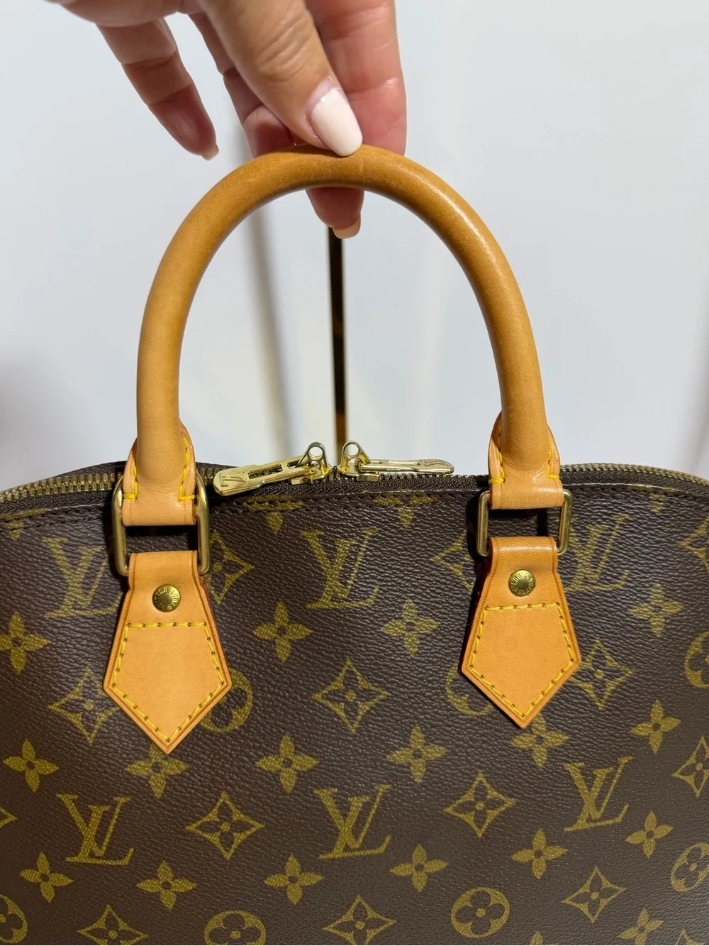 Louis Vuitton Brown Monogram Alma PM